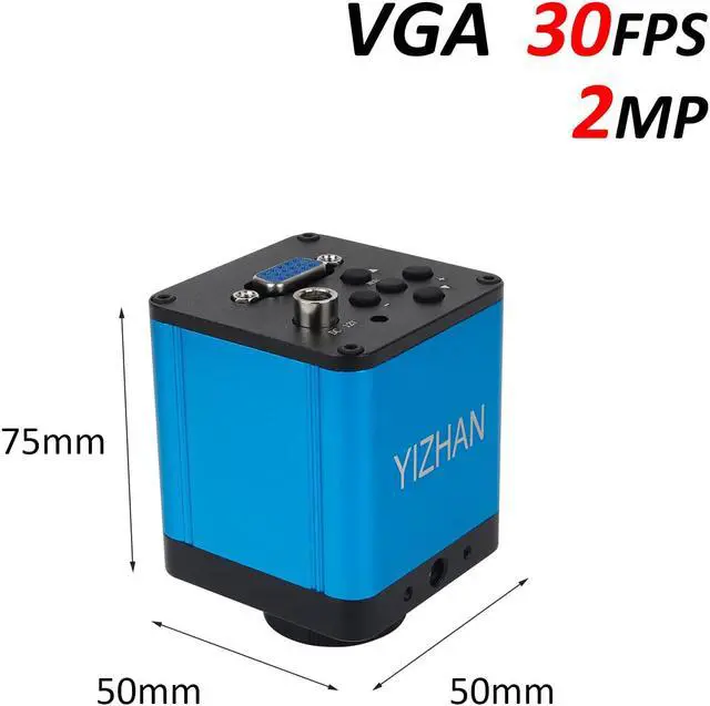 Main image of Electronic Digital Microscope Camera 130X C Mount Lens High Definition Electronic Digital Microscope Camera VGA 30 FPS 2MP