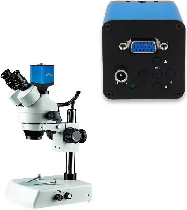Alt view image 6 of 7 - Electronic Digital Microscope Camera 130X C Mount Lens High Definition Electronic Digital Microscope Camera VGA 30 FPS 2MP