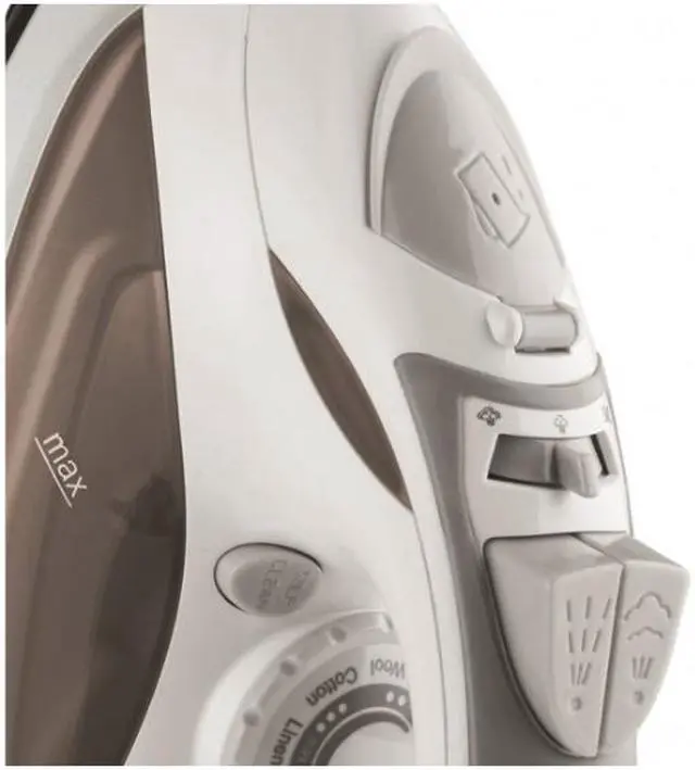 Alt view image 6 of 13 - Brentwood (MPI-90W) Steam Iron With Auto Shut-OFF (White)
