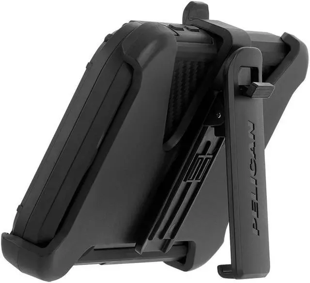 Alt view image 4 of 4 - Pelican Kevlar Shield Case + Holster - iPhone 12 mini - Black