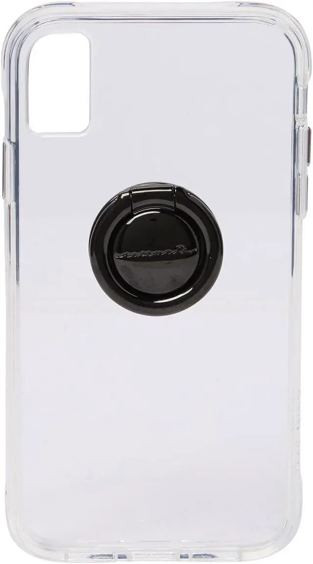 Alt view image 8 of 8 - Case Mate Tough Clear Case for iPhone XR Clear