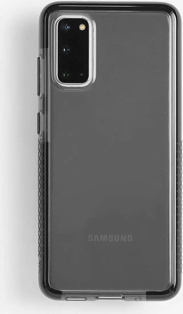 Main image of BodyGuardz Ace Pro Case For Samsung Galaxy S20 FE 5G Scratch Resistant, Smoke/Black