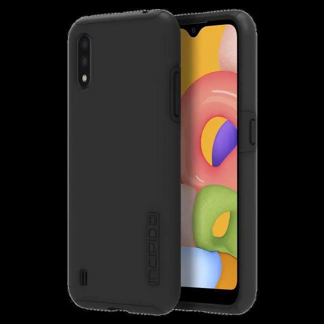 Main image of Incipio Dualpro Case for Samsung Galaxy A01 - Black