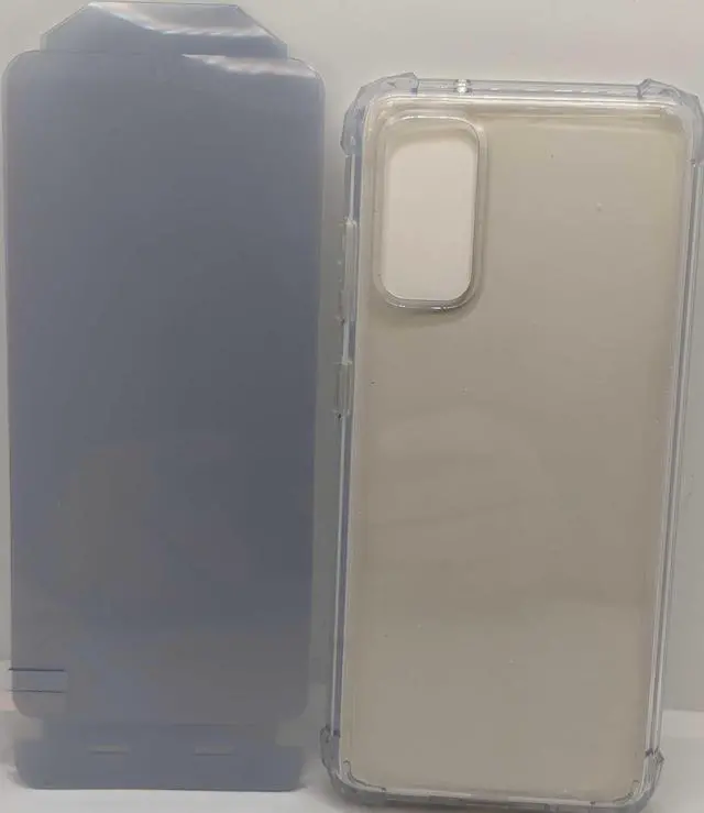 Alt view image 2 of 2 - Verizon Bundle Clarity Case & Blue Light Screen Protector for Galaxy S20 5G UW-Clear
