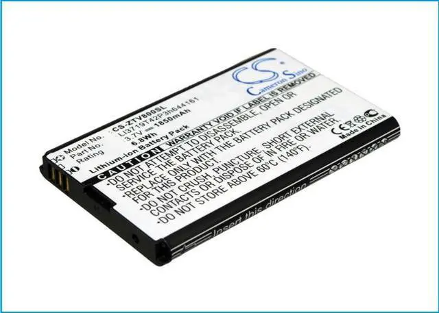 Alt view image 5 of 9 - Battery For ZTE LI3719T42P3h644161,