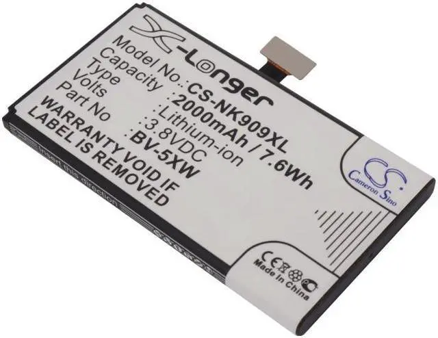 Main image of Battery Replacement for Nokia Lumia 909 Lumia 1020 BV-5XW