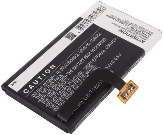 Alt view image 4 of 5 - Battery Replacement for Nokia Lumia 909 Lumia 1020 BV-5XW