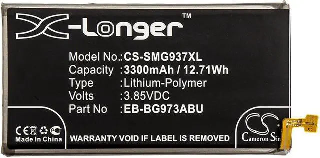 Alt view image 3 of 4 - Battery Replacement for Samsung SM-G973C SM-G973W SM-G973U1 SM-G973F/DS Galaxy S10 SM-G973 SM-G9730/DS SM-G973U SM-G9738/DS EB-BG973ABU GH82-18826A