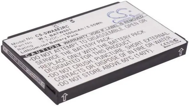 Alt view image 2 of 5 - Battery for Sierra Wireless Overdrive 4G, W-1, Overdrive 4G+