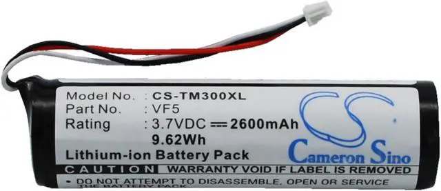 Main image of Battery for TomTom VF5 Go 300 400 4D00.001 500 510T 530T 700T 710 910 2600mAh
