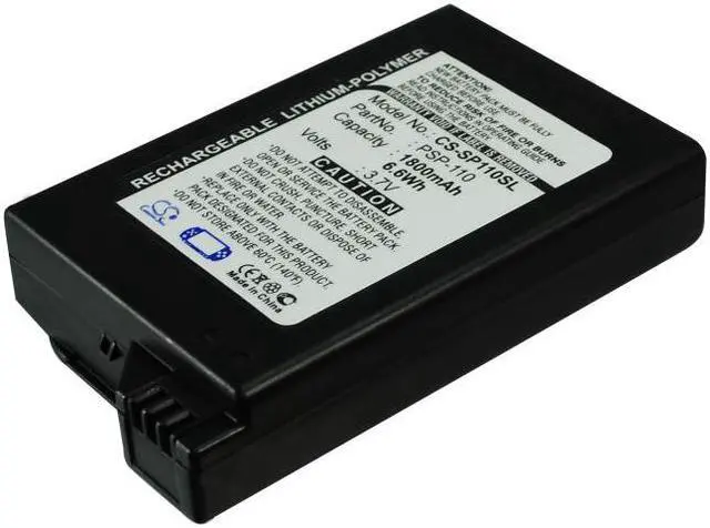 Alt view image 9 of 10 - Fosmon Technology Lithium Polymer Battery For Sony PSP-1000, PSP-1000G1, PSP-1000G1W, PSP-1000KCW - 1800mAh