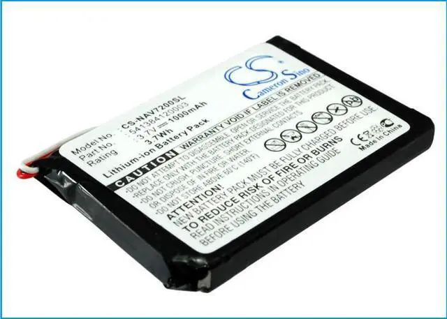 Alt view image 2 of 5 - Battery for Navigon 541384120003 GTC39110BL08554 72 Easy Plus Live GPS 1000mAh