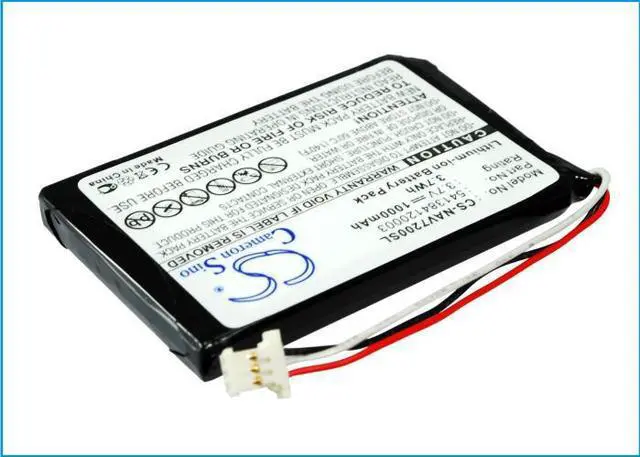 Main image of Battery for Navigon 541384120003 GTC39110BL08554 72 Easy Plus Live GPS 1000mAh