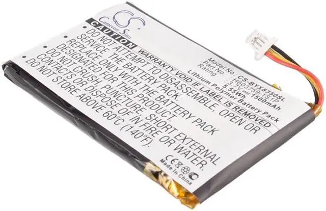 Alt view image 7 of 10 - 1500mAh H603759-1S1P Battery for Bushnell Yardage Pro XGC, Yardage Pro XGC Plus, 368350