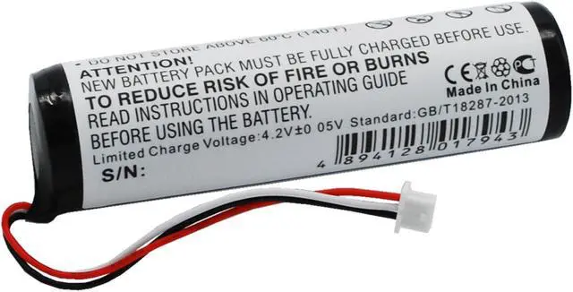 Alt view image 5 of 6 - Battery for TomTom VF5 Go 300 400 4D00.001 500 510T 530T 700T 710 910 2600mAh