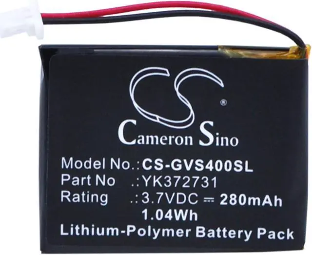 Alt view image 6 of 7 - 280mAh YK372731 Replacement Battery for GolfBuddy VS4 Voice GPS Rangefinder