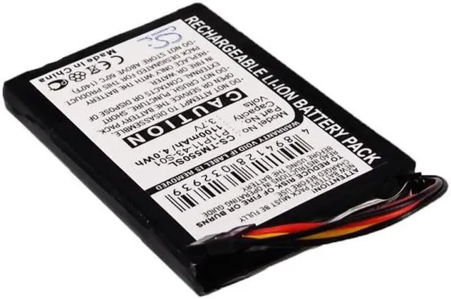 Alt view image 2 of 6 - GPS Navigation Battery for TomTom P11P11-43-S01 8CP5.011.11 Go 550 Live 1100mAh