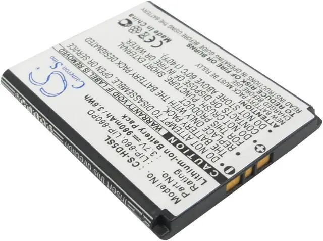 Alt view image 2 of 5 - Battery for Sony Atrac AD NW-HD5 NW-HD5B NW-HD5R NW-HD5S 2-632-807-11 LIP-880