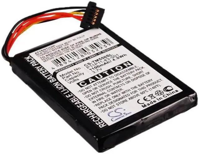 Main image of GPS Navigation Battery for TomTom P11P11-43-S01 8CP5.011.11 Go 550 Live 1100mAh