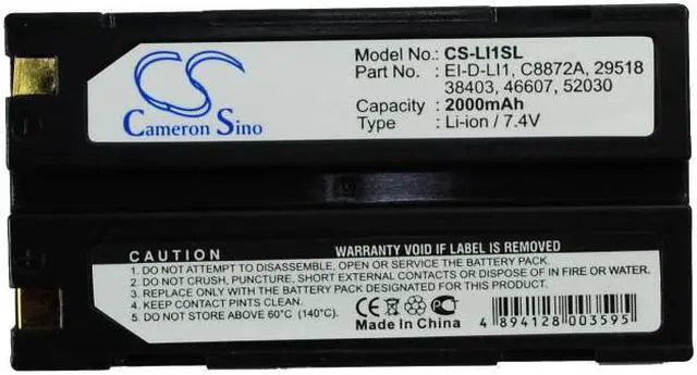 Alt view image 3 of 3 - 2000mAh BarCode Battery For Symbol Barcode Scanner