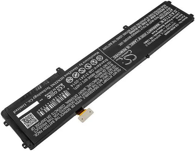 Alt view image 2 of 4 - Battery Replacement for Razer Blade 2016 14 CN-B-1-BETTY4-61G-04804 RZ09-01953E52-R3U1 Blade 2016 RZ09-0195 CN-B-1-BETTY4-65E-01895 CN-B-1-BETTY4-6C9-03212 RAZER 3ICP4/56/101-2 BETTY4
