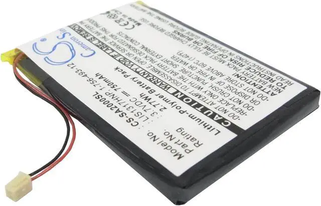 Alt view image 2 of 6 - Battery for Sony NW-A2000 NW-HD3 Network Walkman 1-756-493-12 5427B LIS1317HNP