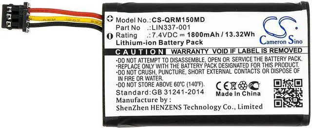 Alt view image 3 of 4 - Battery Replacement for QCore Sapphire PCA 15029-000-0001 Sapphire Epidural LIN337-001 05020-160-0001-BAT