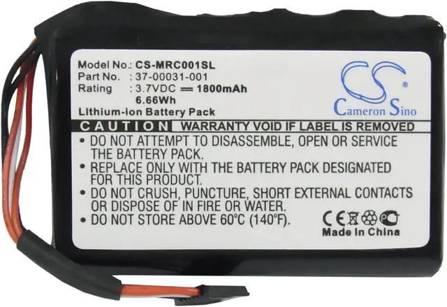 Alt view image 9 of 15 - 1800mAh Battery for Magellan Crossover, 2500T, 37-00031-001 NEW