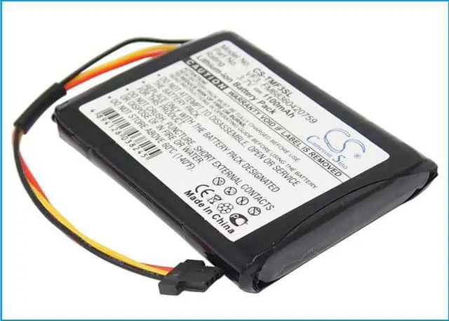 Alt view image 7 of 14 - 1100mAh Battery for TomTom Quanta GPS; FM68360420759, VF3