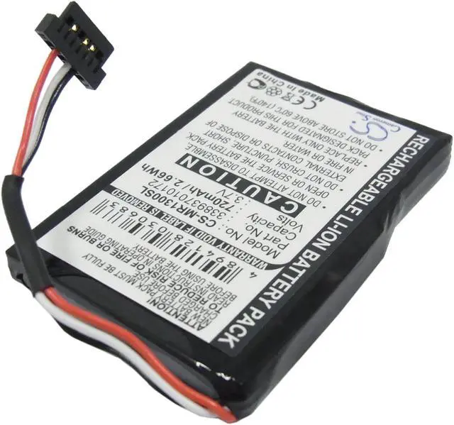 Alt view image 7 of 16 - 720mAh Battery for Magellan RoadMate 1300, 1340, 338937010172 NEW