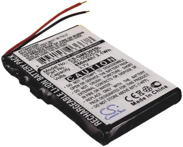 Alt view image 2 of 16 - 850mAh Battery for Garmin Edge 305, 361-00025-00 NEW
