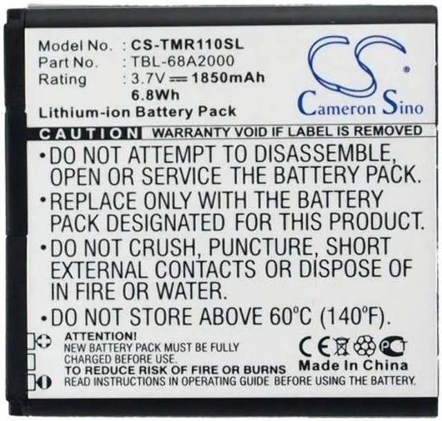 Alt view image 5 of 5 - Hotspot Battery for TP-Link TBL-68A2000 150Mbps 3G/3.75G TL-MR11U TL-MR3040 NEW