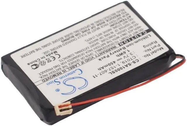 Alt view image 2 of 6 - Battery for Sony Walkman NW-A1000 NW-A1200 NW-A1200s A1200v 1-157-607-11 CT019