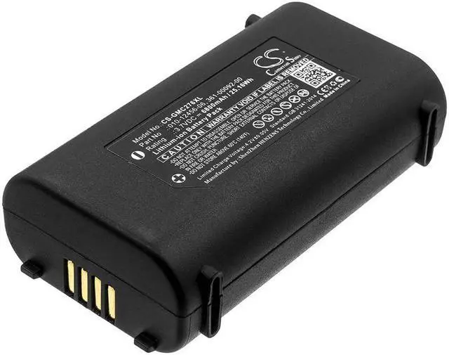 Main image of Battery for Garmin 010-12456-06 361-00092-00 GPSMAP 276Cx GPS Navigation 6800mAh