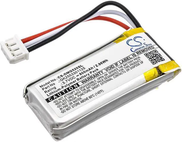 Main image of GPS Navigation Battery for DIGITAL MATTER GK2553301125 G52 Solar G52S 800mAh