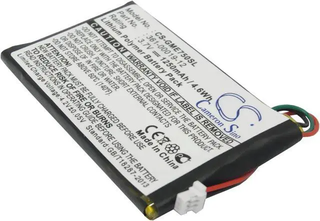 Alt view image 6 of 16 - 1250mAh Battery for Garmin Edge 605, Edge 705, 361-00019-12 NEW