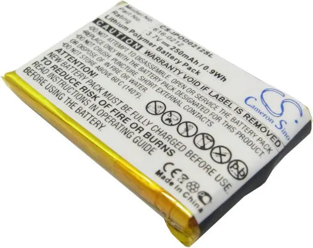 Main image of Battery for Apple iPOD Shuffle MB226LL/A MB228LL/A 616-0212 MB519LL/A MP3 250mAh