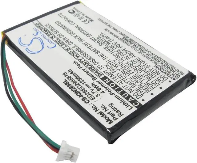Alt view image 7 of 16 - 1250mAh Battery for Garmin Nuvi 285, Nuvi 285W, Nuvi 285WT, ED26ED2985878