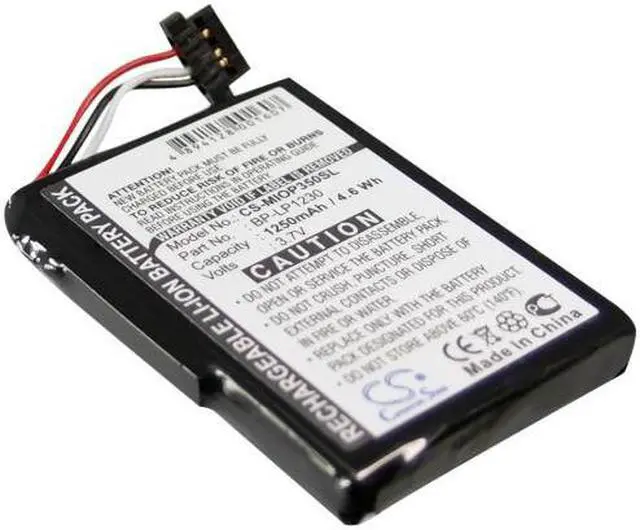 Alt view image 2 of 5 - Battery for Mitac 541380530005 Medion MD96050 541380530006 Mio Spirit 480 685