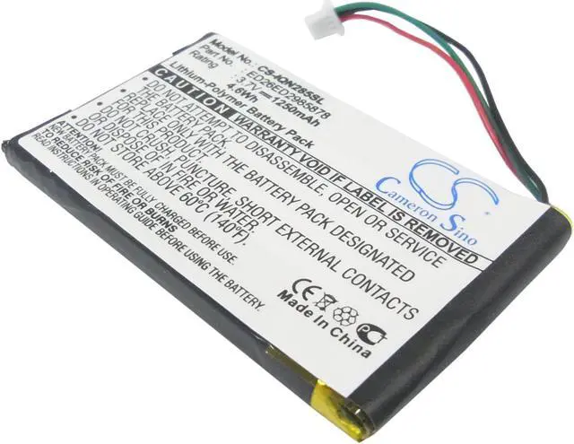 Alt view image 6 of 16 - 1250mAh Battery for Garmin Nuvi 285, Nuvi 285W, Nuvi 285WT, ED26ED2985878