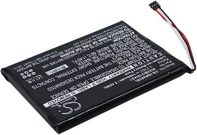 Alt view image 7 of 17 - 1500mAh Battery for Garmin Nuvi 2689LMT, 2639LMT, 2639LMT 6-Inch; KI22BI31DI4G1