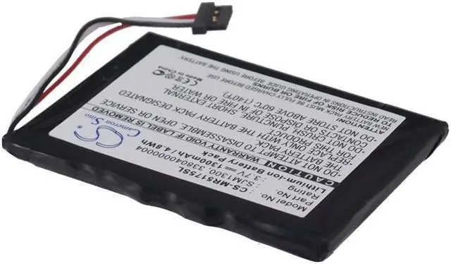 Alt view image 3 of 11 - 1300mAh SJM1300 Battery for Magellan RoadMate 5175-LM, RoadMate 5175TLM