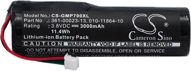 Main image of Dog Collar Battery for Garmin 010-11864-10 Pro 550 handheld 70 Tri-Tronics 3.0Ah