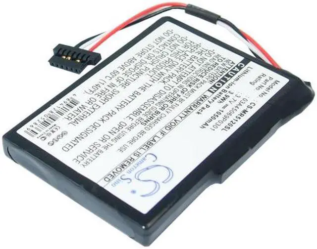 Alt view image 2 of 5 - Battery for Magellan RoadMate 5145TLM, RoadMate 5120LMTX, RoadMate 5045LM, RoadMate 5045MU, RoadMate 5045,