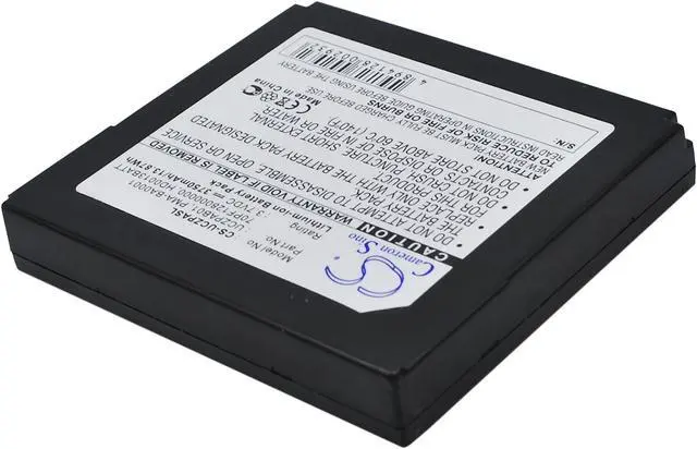 Alt view image 3 of 5 - Battery for Creative Zen Portable Media Center BA20603R79913 PMA-BA0001 UCZPAB01