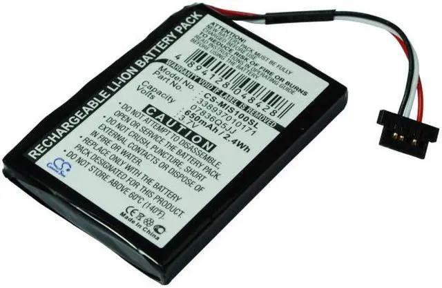 Alt view image 2 of 5 - Battery for NAVMAN 07836Q5JJ 338937010171 Spirit S100 S100T S150 GPS 3.7V 650mAh