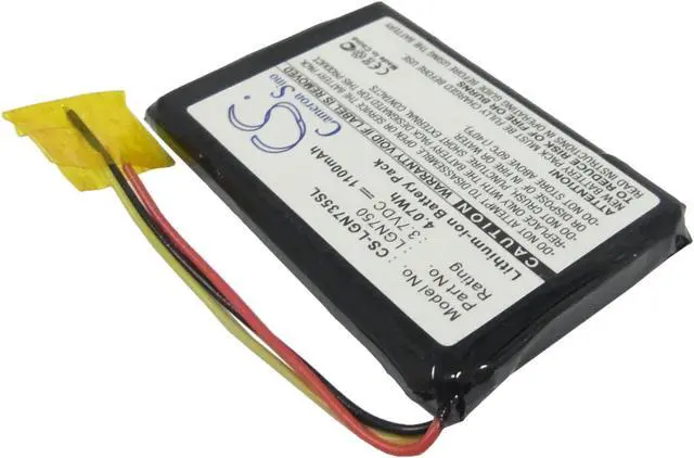 Alt view image 2 of 6 - Battery for LG GPS CS-LGN735SL LN700 LN704 LN705 LN710 LN715 LN730 LN735 LN740