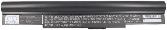 Alt view image 5 of 5 - Battery Replacement for Acer 8943G-728G1TBn AS8943G-726G1TBn AS8943G-724G64Bn AS5943G-724G64Mn 8943G-724G1TMn BT.00805.015 BT.00807.028 41CR19/66-2 AS10C5E 4INR18/65-2 AS10C7E AK.008BT.079