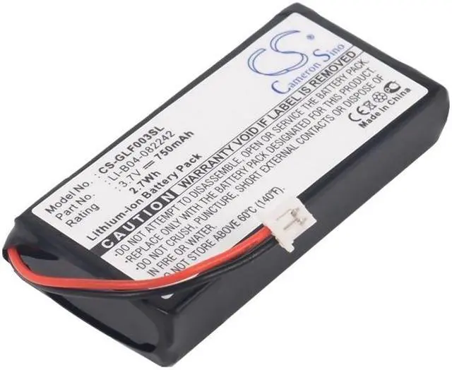 Alt view image 7 of 8 - VINTRONS Battery GPS Golf Buddy Plus DSC-GB100K Li-ion 750 mAh