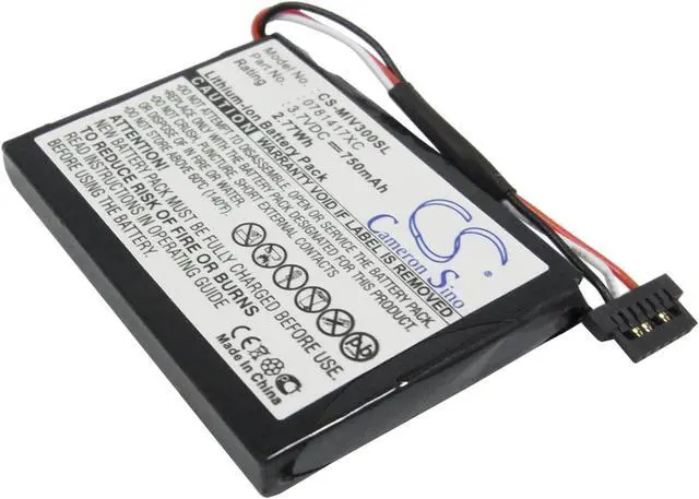 Alt view image 5 of 15 - 750mAh Battery for Mitac Mio Moov 300, 310, 330, 350, 360, 370